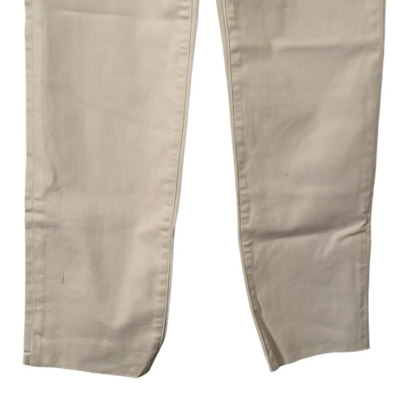 J. Crew Women's White Stovepipe Signature Stretch Jeans Size 27 - Picture 2 of 6